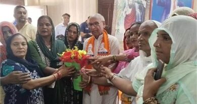 पुर्व राज्यसभा सांसद एवं BJP उम्मीदवार वर्तमान MLA रामकुमार कश्यप को मिल रहा सभी बिरादरीयों का भरपूर समर्थन*