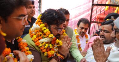 राज्यसभा सांसद कार्तिकेय शर्मा ने जींद में माता जयंती देवी मंदिर में आयोजित कन्या पूजन कार्यक्रम में शेड निर्माण हेतु की ₹11 लाख देने की घोषणा*