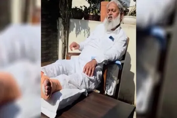 हरियाणा के परिवहन मंत्री गब्बर घर में गिरने से घायल /दोनों पैरों में हुआ फ्रैक्चर /डॉक्टर ने आराम की दी सलाह*