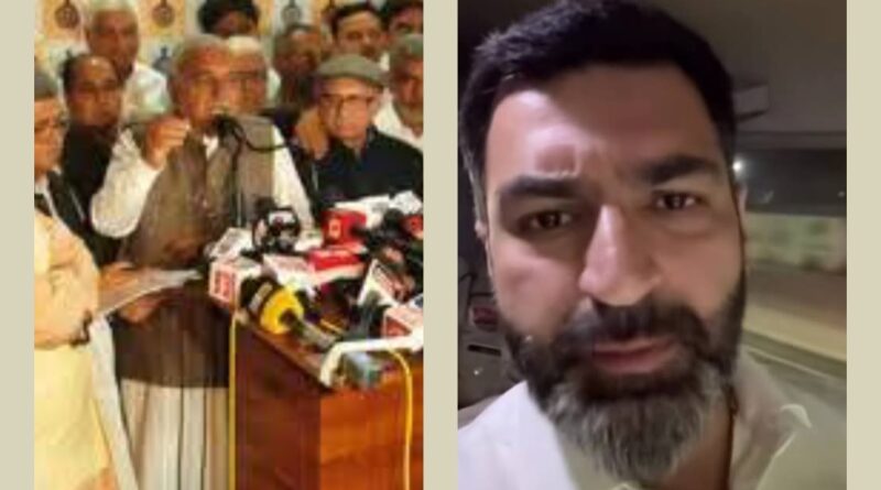 राज्यसभा चुनाव में क्राॅस वोटिंग पर प्रतिक्रिया जारी/ हरियाणा कांग्रेस के कार्यकारी अध्यक्ष रामकिशन गुर्जर ने पद छोड़ा/ कांग्रेस दफ्तर पर MLA सेतिया देंगे धरना/हुड्डा ने पार्टी सब जानती है*