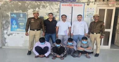 झज्जर पुलिस ने पांच शातिरों को किया गिरफ्तार / टेलीग्राम के माध्यम से लोगों को बनाते थे ठगी का शिकार*