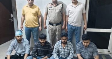 पार्षद पति पर हमले के मामले में सीआईए ने सोमवार रात के समय चार आरोपियों को दबोचा!*