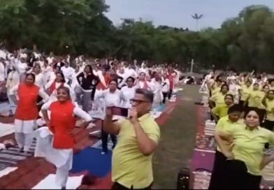 पंचकूला में योग शिविर का सफल आयोजन / 500 लोग हुए शामिल*