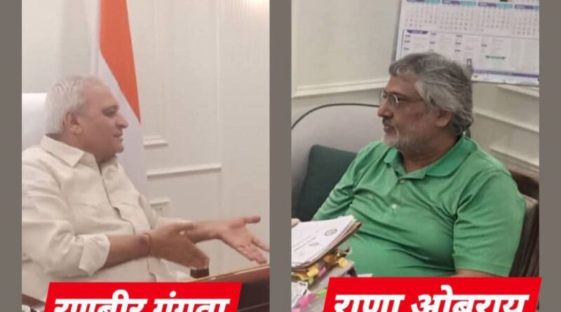 *हरियाणा के कैबिनेट मंत्री गंगवा ने सीएम नायब सैनी के खिलाफ गलत शब्द बोलने पर दुष्यंत और दिग्विजय को बताया जनता द्वारा “नकारे हुए लोग”*