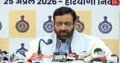 *हरियाणा मुख्यमंत्री नायब सैनी चंडीगढ़ हरियाणा निवास में किसानों को लेकर प्रेसवार्ता को सम्बोधित करते हुए*