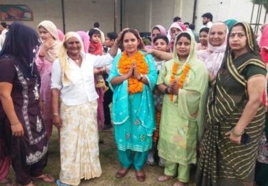 पानीपत के वार्ड-13 से शिखा पंचाल बनी निर्विरोध जिला पार्षद*