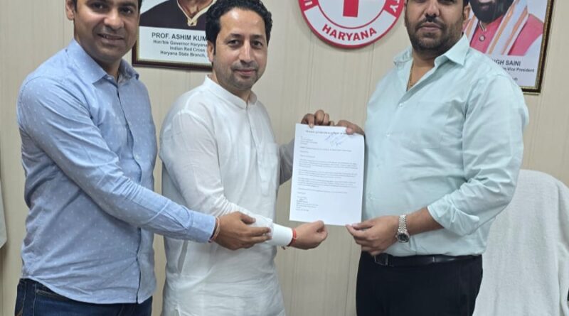 कैथल के जरूरतमंद लोगों के लिए एंबुलेंस उपलब्ध करवाने की उठाई मांग*