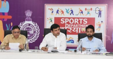 खेल मंत्री गौतम अधिकारियों पर भड़के / फर्जी खेल नर्सरियों पर कड़ा एक्शन लेंने के दिये निर्देश*