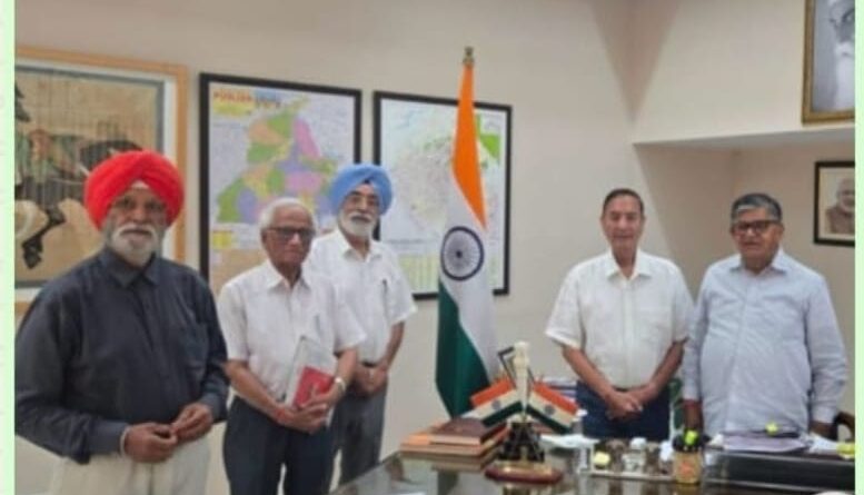 20 जून को सीनियर जर्नलिस्ट्स फोरम पंजाब के राज्यपाल श्री गुलाब चंद कटारिया के साथ संवाद सत्र का करेगा आयोजन*