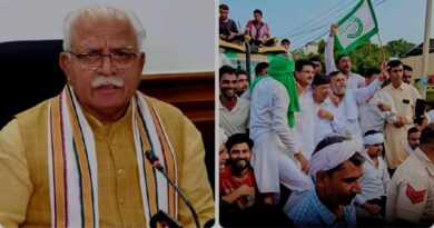 किसानों ने साबित किया झुकती है सरकारें झुकाने वाला चाहिए /मनोहरलाल ने चानौत मामले में हस्तक्षेप करके अपने चेले नायब सैनी की परेशानी को किया खत्म*