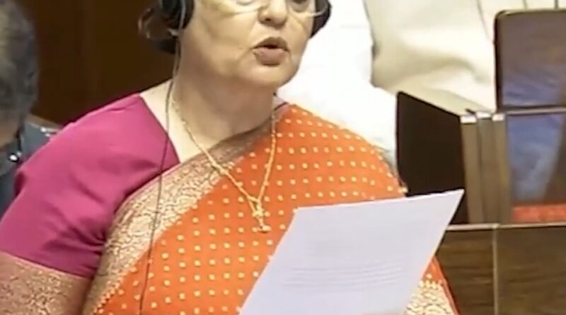 हरियाणा से राज्यसभा सांसद रेखा शर्मा ने संसद में उठाया रेलवे में भोजन बर्बादी का मुद्दा / कहा बचे हुए खाने का हो सही उपयोग*