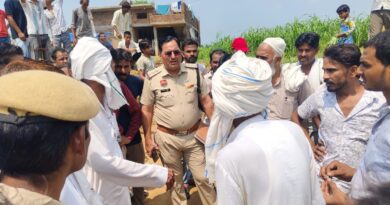 *ममेरी बहन से शादी की जिद पर / नूंह के तिगरा में 90 फुट ऊंचे मोबाइल टावर पर चढ़ा युवक / 5 घंटे बाद उतारा*
