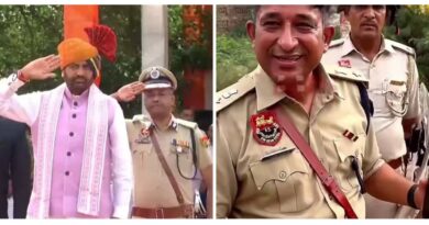 हांसी के पुलिस कप्तान विनोद कुमार ने खुद घायल होकर भी 15 अगस्त के कार्यक्रम को निर्विघ्न पूरा करवाया*