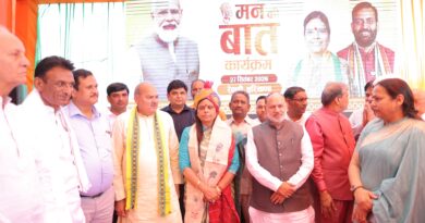 भाजपा अध्यक्षा डॉ अर्चना गुप्ता ने कहा सेवा, संस्कार और ‘राष्ट्र सर्वोपरि’ का भाव ही पीएम के ‘मन की बात’ का संदेश*