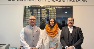 *23 साल की उम्र में रचा इतिहास / एडवोकेट सुश्री अस्मी, पंजाब & हरियाणा बार काउंसिल की बनी निर्वाचित सदस्य*